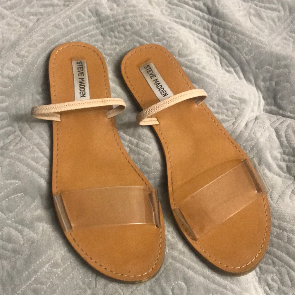 Steve Madden dash sandals.